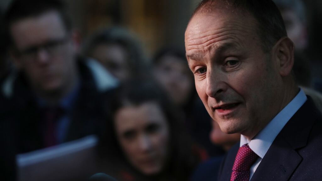 Fianna Fáil leader Micheál Martin: “People will not be happy with this decision within the party. I think the general public will be.” Photograph: Brian Lawless/PA Wire