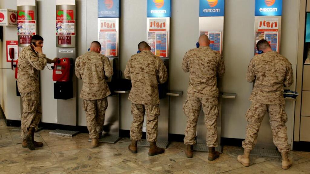 US military use of Shannon Airport has long been a bone of contention for anti-war protesters. Photograph: Matt Kavanagh/The Irish Times