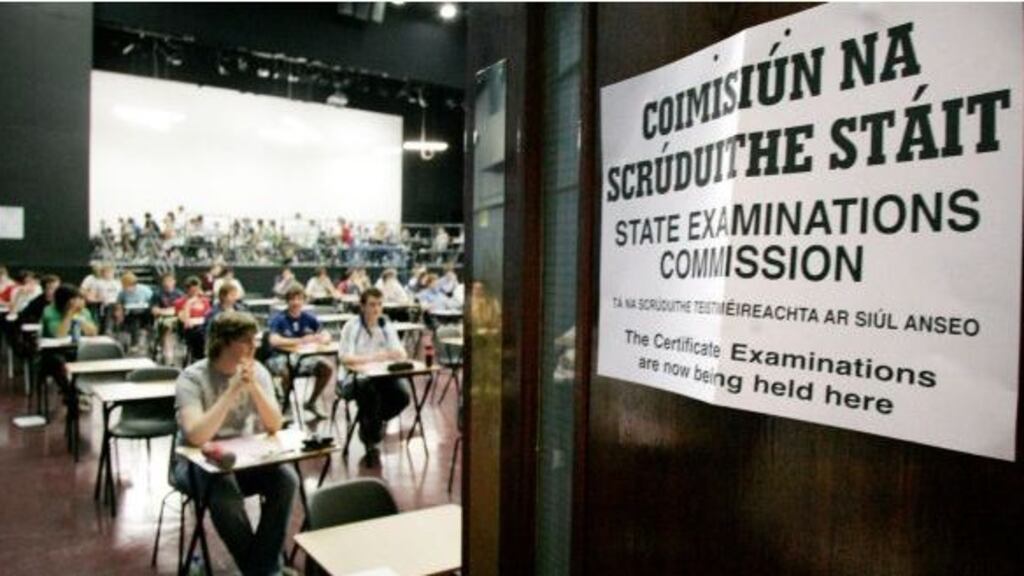 ‘The Leaving Cert always looms large in students’ minds but this year it filled the entire field of vision.’ File photograph: Mark Stedman/RollingNews.ie