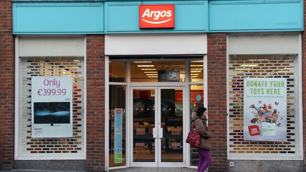 Argos recorded a gross profit of €53.47 million following cost of sales totalling €125.97 million.