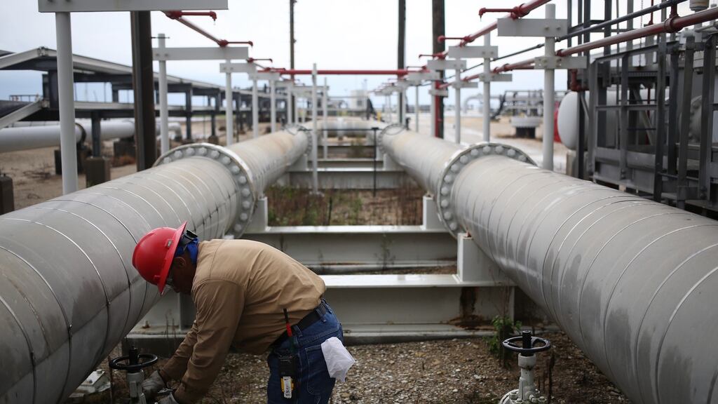 The price of petroleum fuels increased by 11 per cent in the year since March 2016. Photograph: Luke Sharrett/Bloomberg