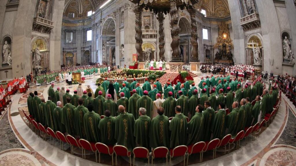 Provisional document “does not summarise the opinions of a lot of the participants at the synod”, says director of the Iona Institute. Photograph: Franco Origlia/Getty Images