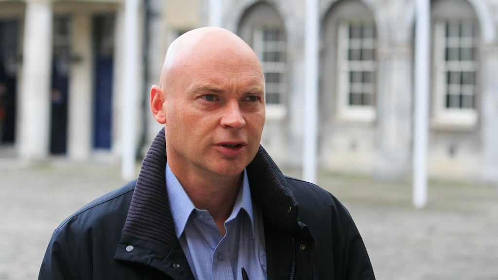 Garda whistleblower Nicholas Keogh at the Disclosures Tribunal in Dublin Castle in 2019. File photograph: Gareth Chaney/Collins