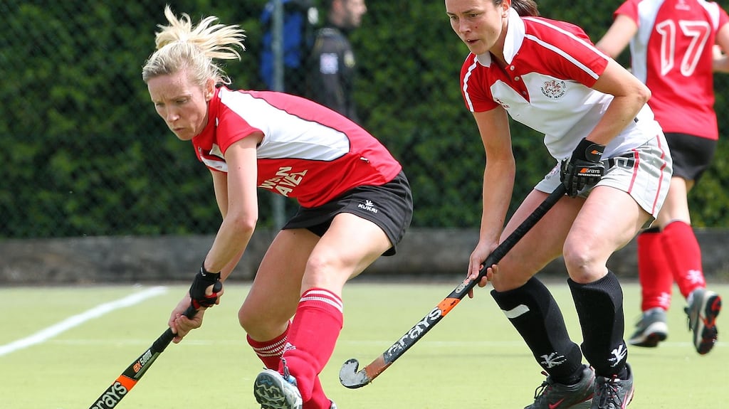 Rachael Kohler, left: “I love the big matches, the thrill of the cup final.” Photograph: Lorraine O’Sullivan/Inpho