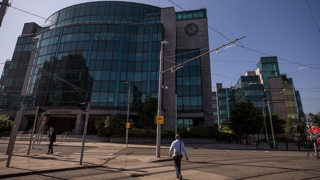 Dublin’s IFSC. A new study estimates that foreign multinationals shifted $106 billion of corporate profits to Ireland in 2015. Photograph: Jason Alden/Bloomberg