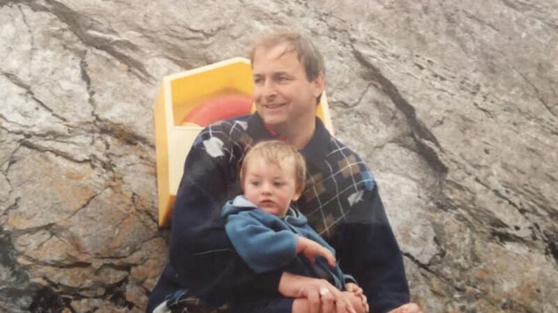 Micheál Martin with his son Cillian
