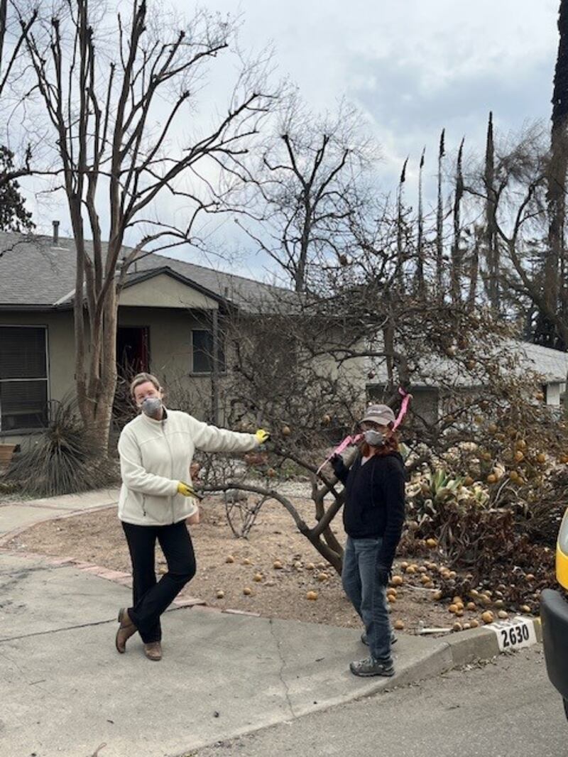 Carolyn Albin and Diane Park