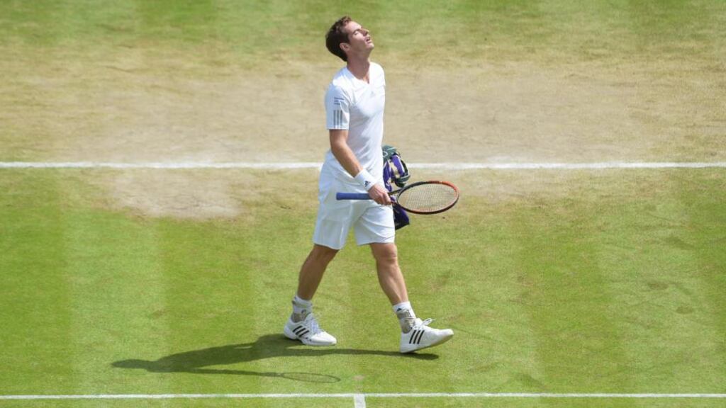 Andy Murray’s exit from Wimbledon has influenced ticket sales. Photograph: Facundo Arrizabalaga