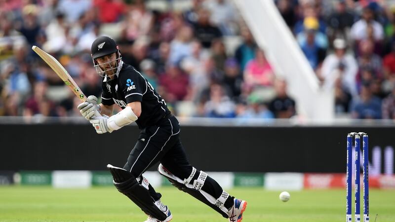 Kane Williamson steered New Zealand past South Africa in Birmingham. Photograph: Alex Davidson/Getty