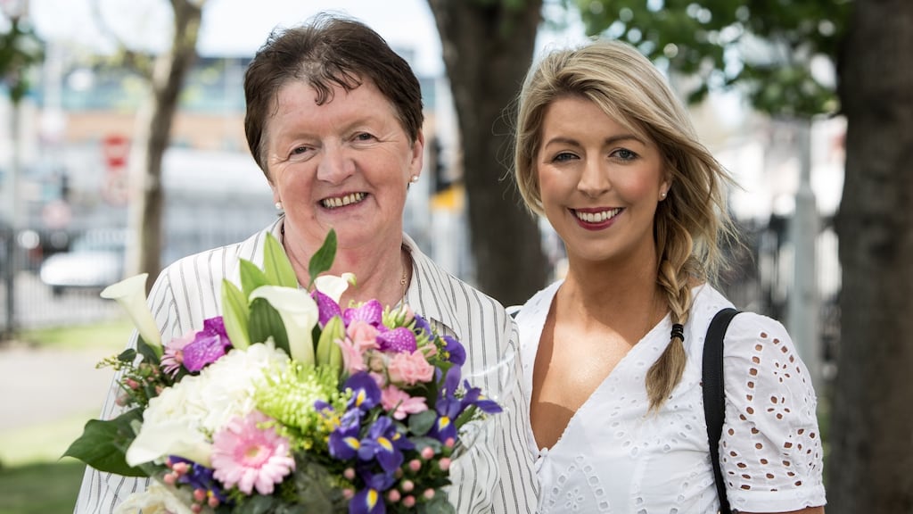 Overall winner of B&B Ireland Awards Agnes O’Sullivan of Taobh Coille B&B, Cahirciveen, Co Kerry, and her daughter Eileen O’Sullivan.