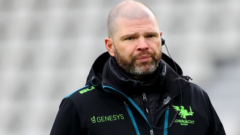 Senior coach Peter Wilkins believes Connacht have to move on and become a team that dominates games from the start. Photograph: James Crombie/Inpho