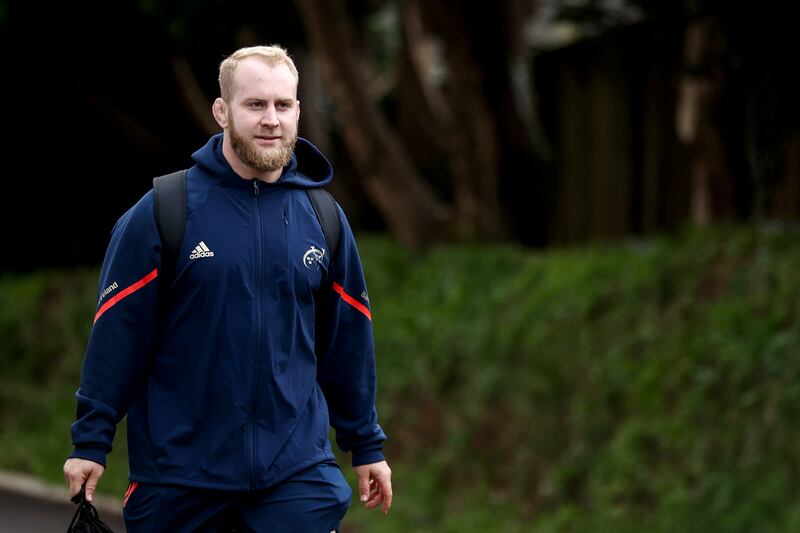 Jeremy Loughman is named at loosehead prop with Fineen Wycherley, who reaches the landmark moment of 100 caps for the province. Photograph: Inpho/Ben Brady