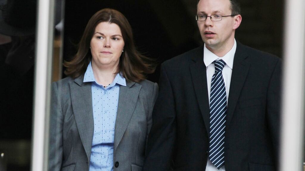 Sandra Higgins has pleaded not guilty at Dublin Circuit Criminal Court to intentionally or recklessly causing serious harm to a baby at her home in March, 2012. Photograh: Collins