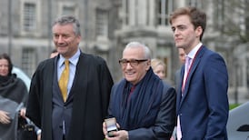 Scorsese ‘surprised and moved’ when told of Trinity College honour