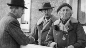 Sheepskin style at Mullingar races