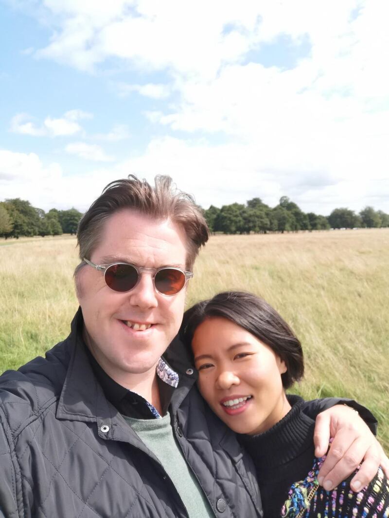 Michael McGreal and his wife Laura. Photograph courtesy of Michael McGreal
