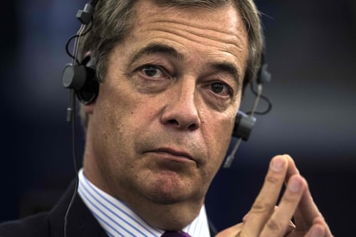 TCD society withdraws plans to offer gold medal to Nigel Farage