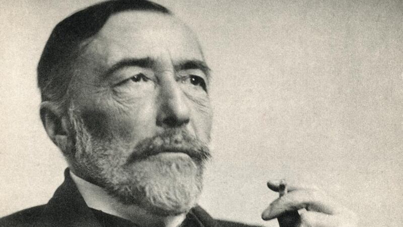 Joseph Conrad: pondering the Eurocentric, sometimes openly racist focus of his narration, Jasanoff gives Conrad the conditional pardon due to one who was both part of and ahead of his time. Photograph: Bettmann/Getty