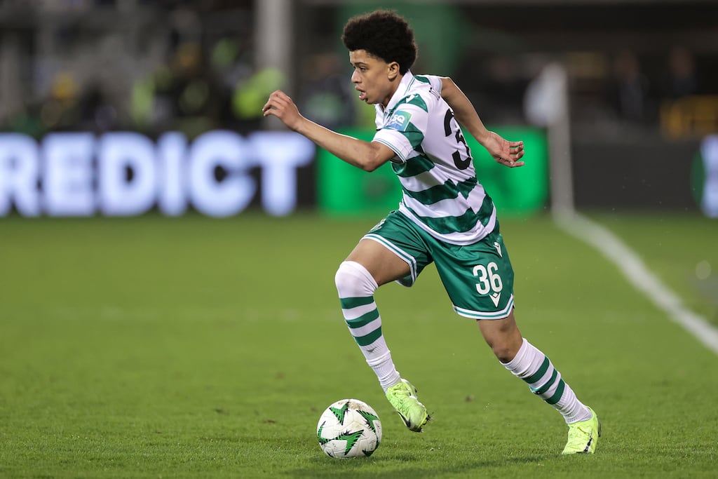 Shamrock Rovers' Victor Ozhianvuna. Photograph: Laszlo Geczo/Inpho