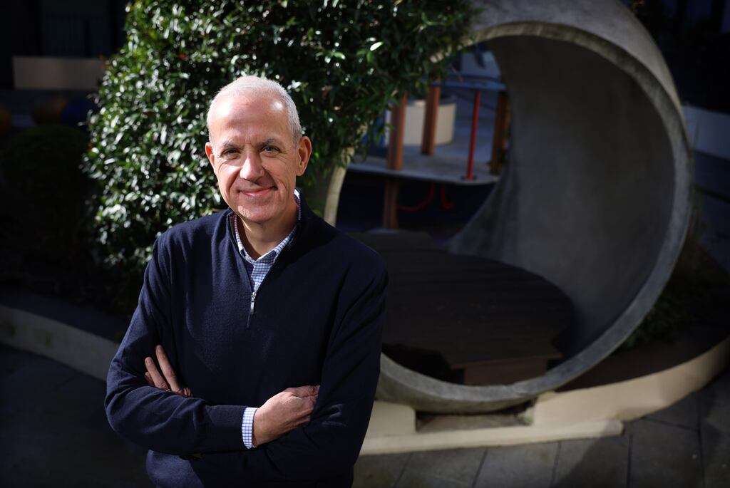 Núa Money's chief commercial officer, Fergal O'Leary. Photograph: Dara Mac Dónaill / The Irish Times