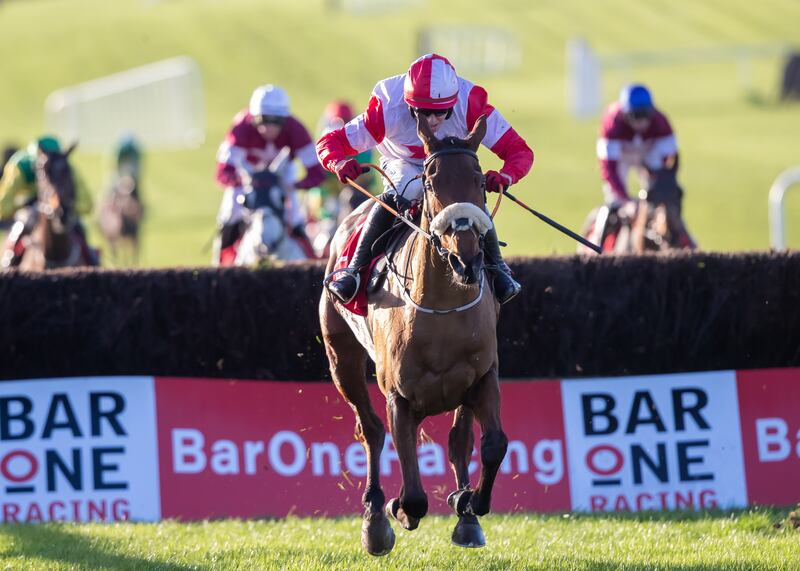 At Limerick, The Big Dog tops the weights for the final 'National' of 2022. File photograph: Inpho
