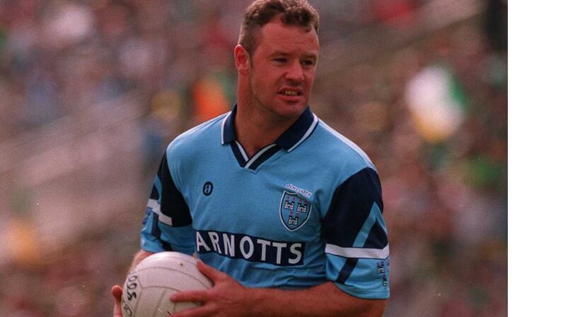 Vinny Murphy playing for Dublin in 1995. Photograph: Billy Stickland/Inpho