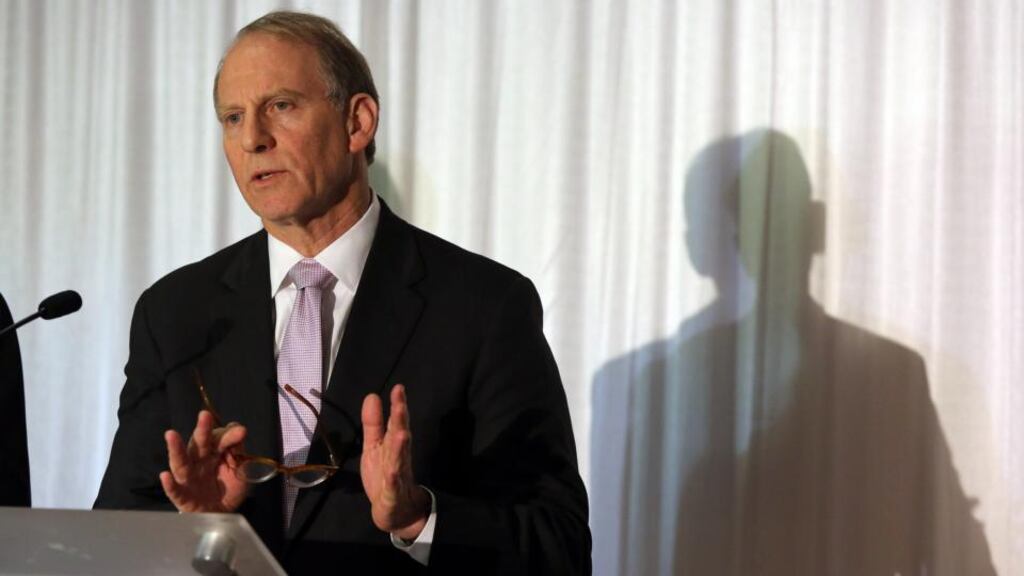 The Tánaiste said “there may well be a role” for Dr Dr Richard Haass in settling the current stalemate. Photograph: Paul Faith/PA Wire