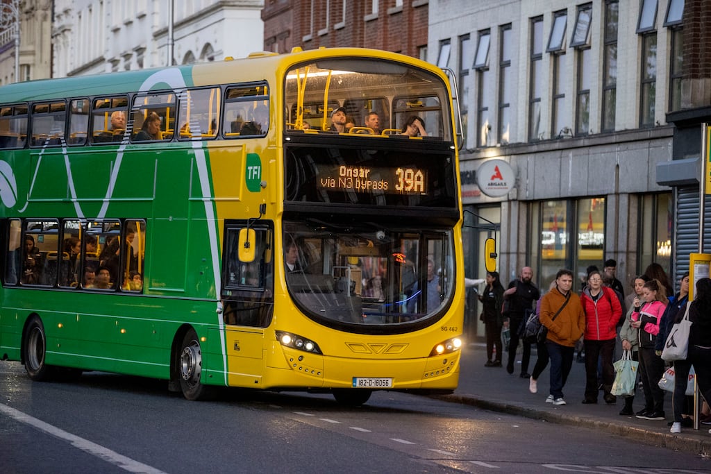 Driver shortages were delaying the implementation of the BusConnects programme, the NTA's Anne Graham said. Photograph: Tom Honan