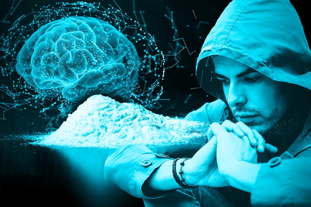 Cocaine illustration