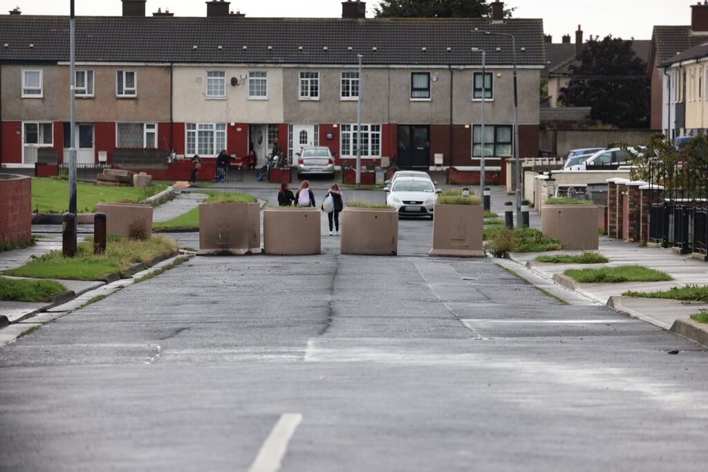 While scenes like those witnessed on Monday night “haven’t happened since the 1990s”, youth worker Brendan Cummins does not believe there is suddenly a crisis in the area. Photograph: Dara Mac Dónaill