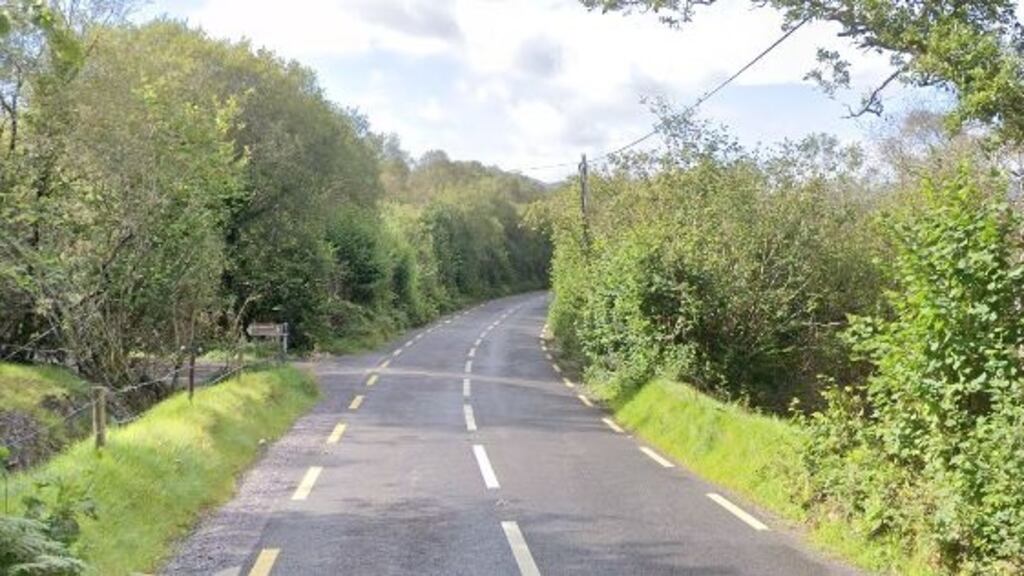 The double-fatality occurred on the road between Kenmare and Glengarriff. Photograph: Google Maps