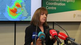Storm Lorenzo to make landfall in Donegal overnight, says Met Éireann