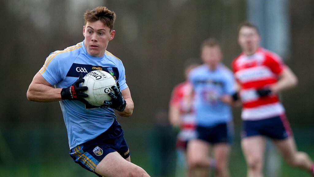 UCD’s Con O’Callaghan playing in the Sigerson Cup against CIT at Belfield. Photograph: Tommy Dickson/Inpho