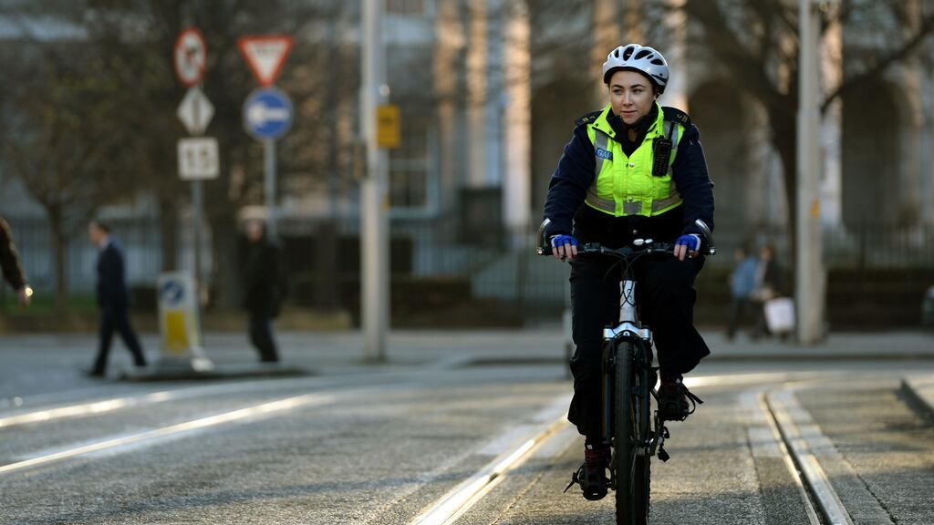Garda Laura Conlon: “As well as the usual burglaries, road traffic accidents and domestic violence that we may have to deal with, we will also receive plenty of calls from people looking for advice.” Photograph: Dara Mac Dónaill