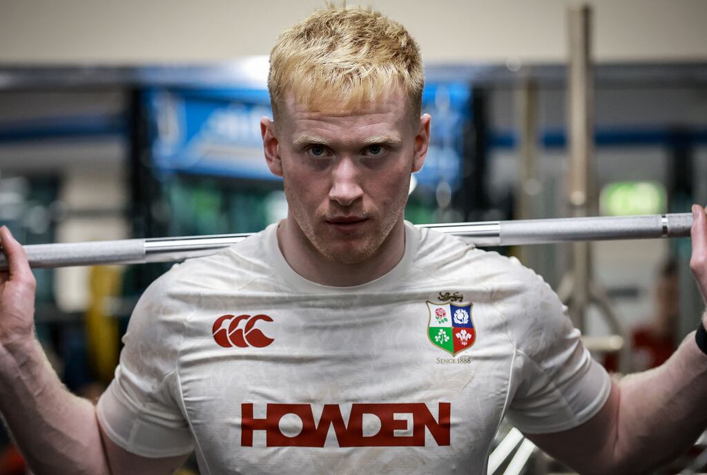 Jamie Osborne is set to make his debuts for the British and Irish Lions against the First Nations and Pasifika XV in Melbourne on Tuesday. Photograph: Dan Sheridan/Inpho