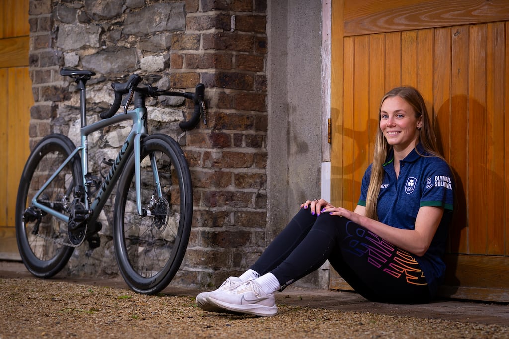 Irish triathlete Hollie Elliott at the Sport Ireland campus in Dublin. Photograph: Tom O’Hanlon/Inpho
