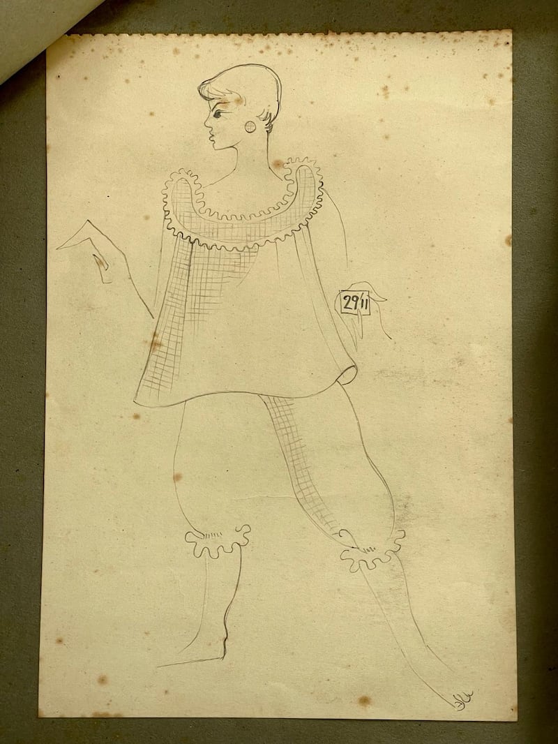 A Bewick drawing for Brown Thomas – the artist inherited her love of fashion from her own mother, says Poppy Melia