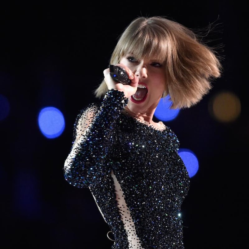 LOS ANGELES, CA - FEBRUARY 15: Singer Taylor Swift performs onstage during The 58th GRAMMY Awards at Staples Center on February 15, 2016 in Los Angeles, California. (Photo by Kevork Djansezian/Getty Images)