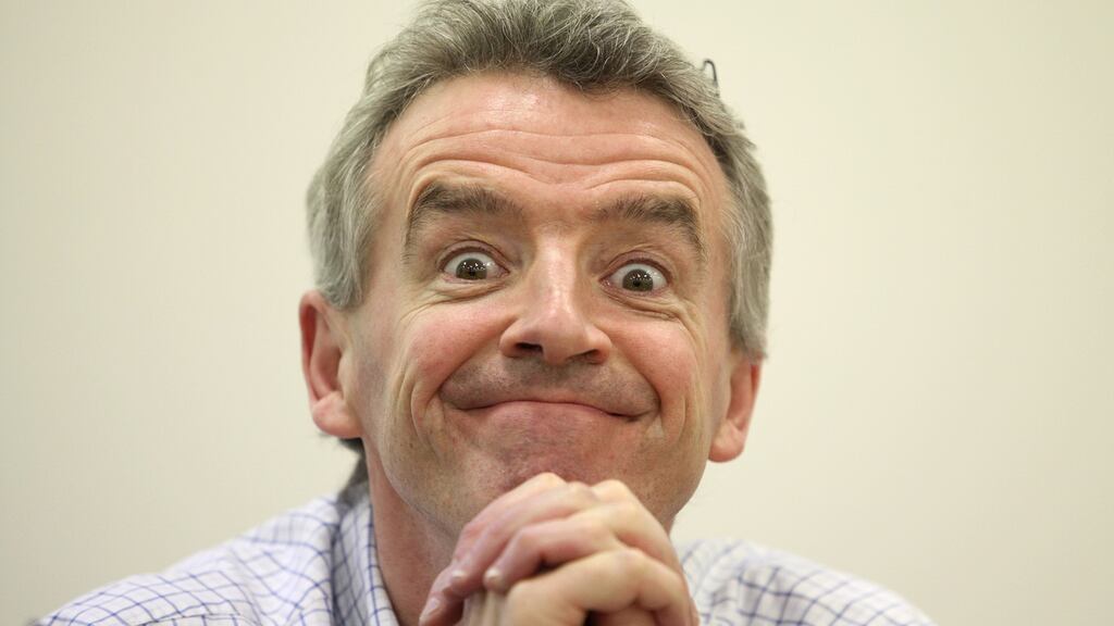 Michael O’Leary, chief executive officer of Ryanair. Photograph: Chris Ratcliffe/Bloomberg