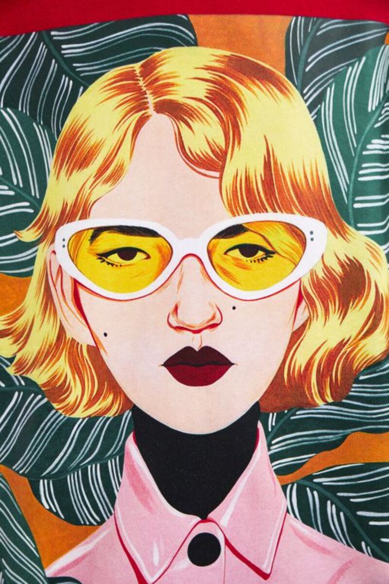 From Zara’s Women in Art collection, with artwork by Bijou Karmen