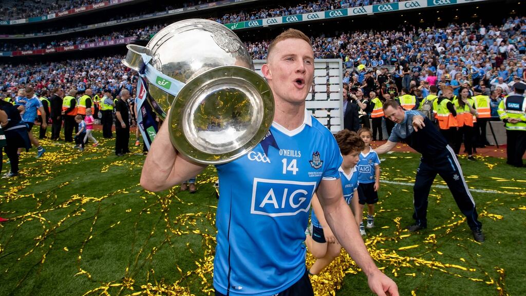 This year’s All-Ireland SFC medal was Ciarán Kilkenny’s fifth. Photograph: Morgan Treacy/Inpho