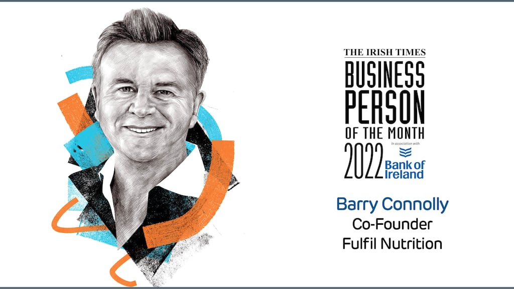 The Irish Times Business Person of the Month: Barry Connolly
