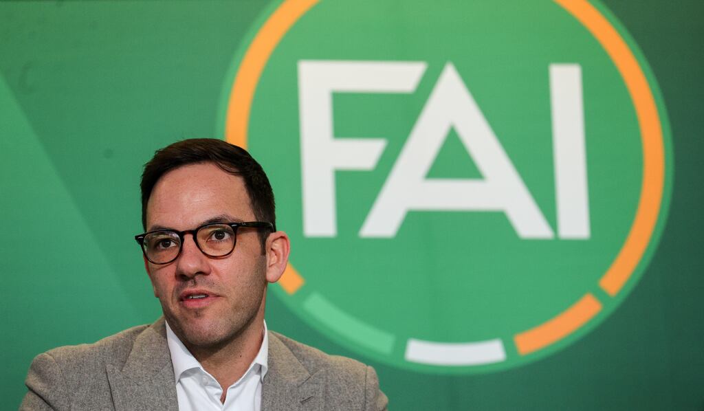 Football Association of Ireland director of Football Marc Canham. Photograph: Ryan Byrne/Inpho