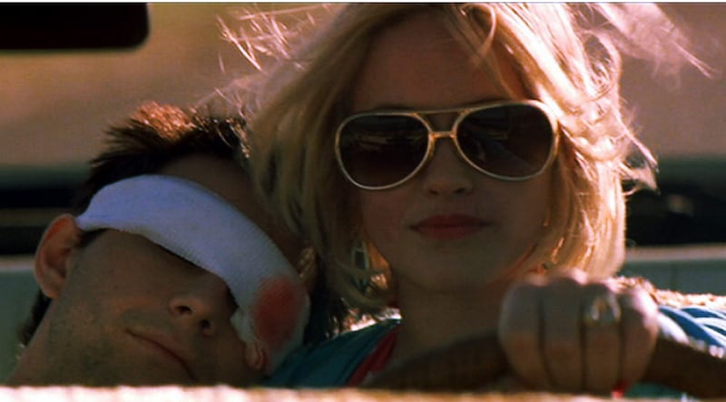 The high road: Christian Slater and Patricia Arquette in Tony Scott's True Romance (1993)