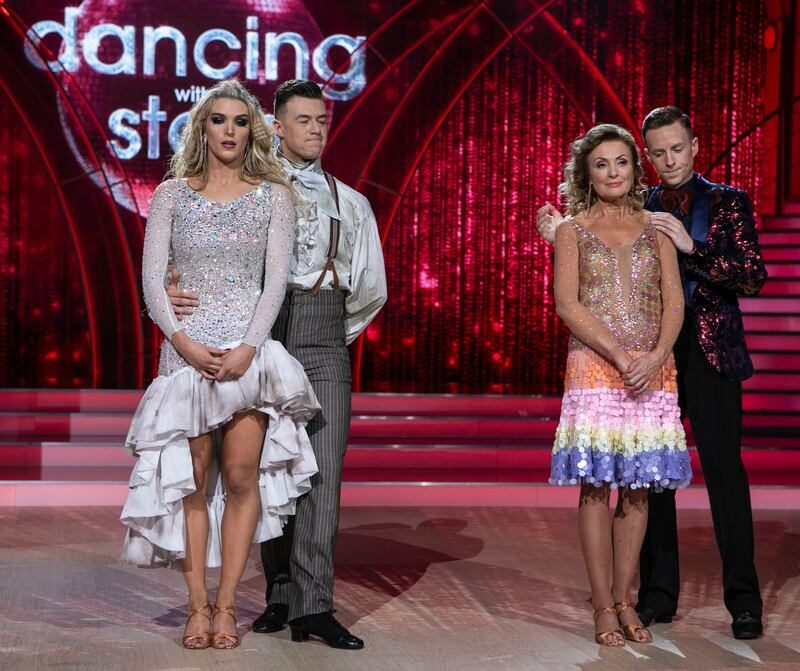 Dancing with the Stars: Mary Kennedy loses out to Gráinne Gallanagh. Photograph: Kyran O’Brien