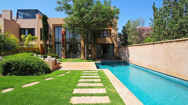 Riad Crista, a five bedroom property in a private golf resort, located five minutes’ drive from Marrakech in Morocco