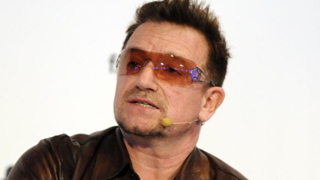 Bono: “Marriage is not owned by any church, but instead owned by the community.” Photograph: Dave Meehan