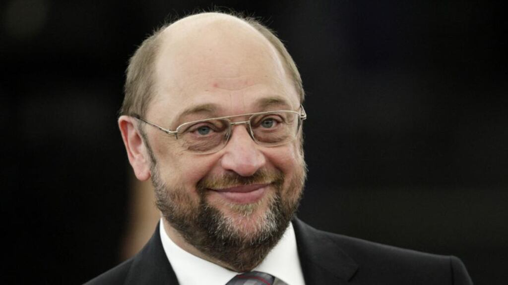 German Social Democrat Martin Schulz: engaged in a “slightly democratic” gambit. Photograph: Reuters