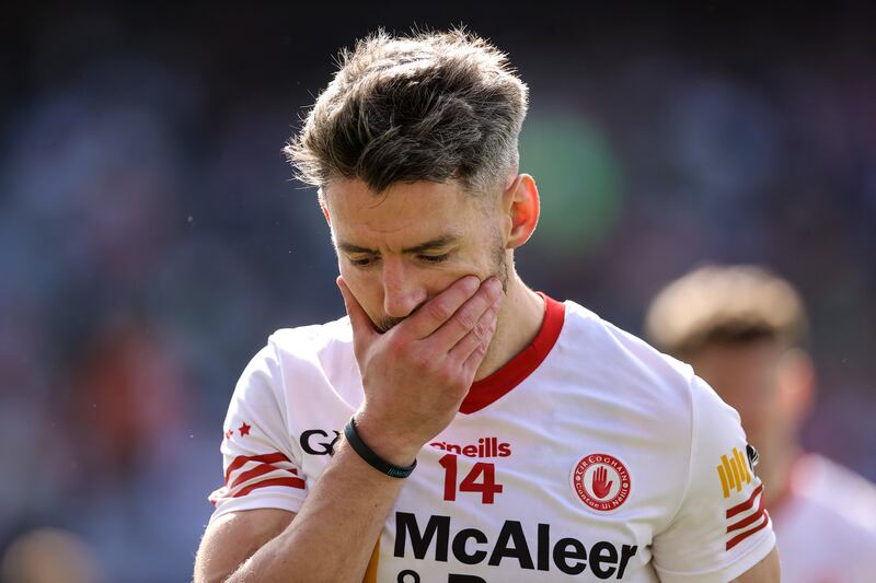 Mattie Donnelly of Trillick and Tyrone. Photograph: Ben Brady/Inpho