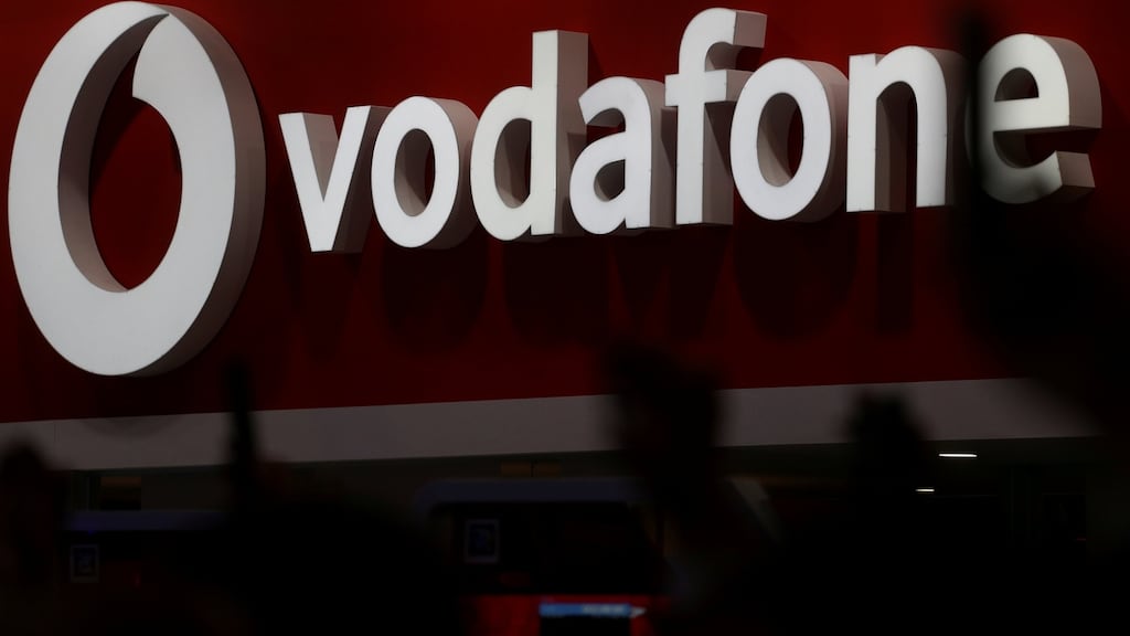 Vodafone’s Irish revenue grew in the third quarter. Photograph: Sergio Perez/Reuters